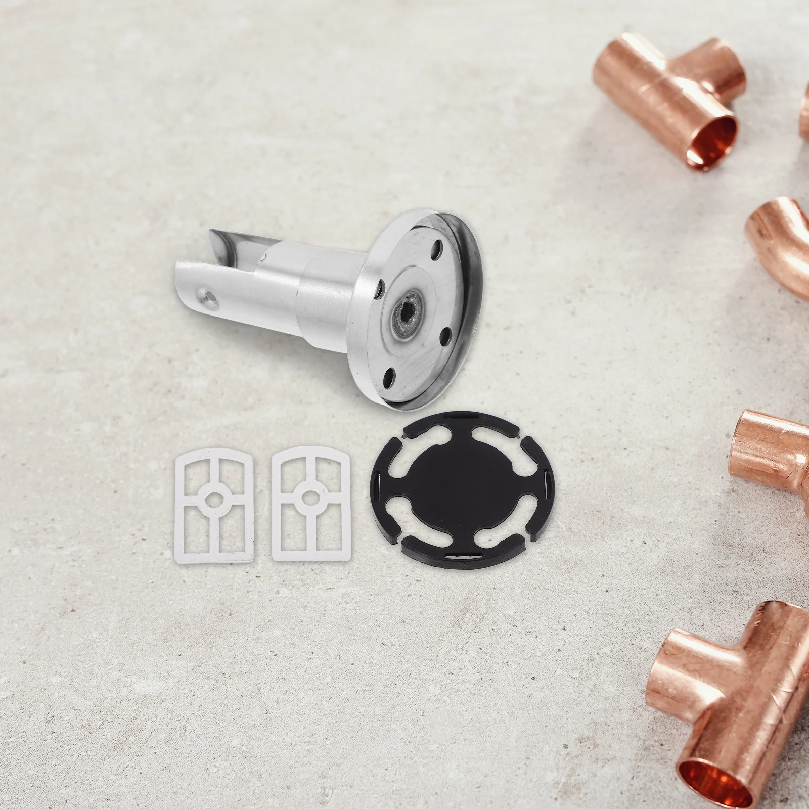 

Stainless Steel Partition Bracket Feet For Toilet Bathroom Hardware Support Room Divider Stability Accessory