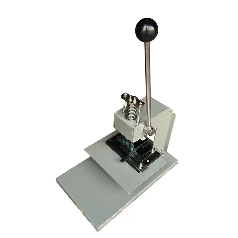 Manual heavy-duty punching machine PVC card business card tag aluminum sheet iron sheet copper sheet non-punching device