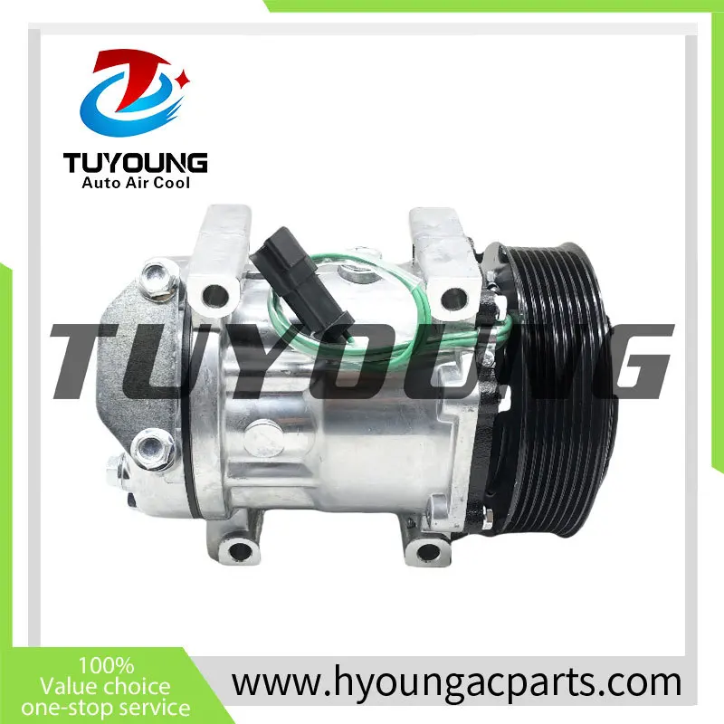 

for SANDEN SD7H15 Auto a/c compressor for Caterpillar CAT Excavator 6095 372-9295 3729295 12pk