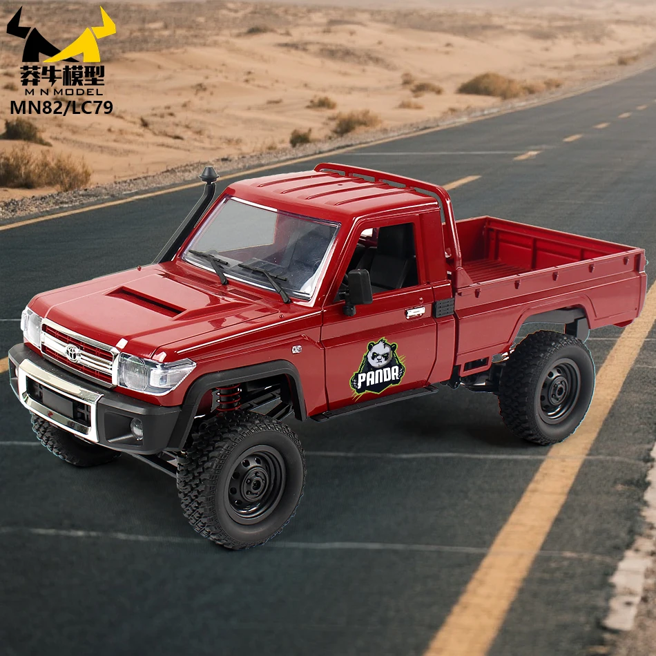 MN نموذج 4WD 1:12 RC LC79 سيارة الباندا على الطرق الوعرة تسلق مركبة كهربائية روك الزاحف شاحنة لعبة بيك اب للكبار هدية عيد