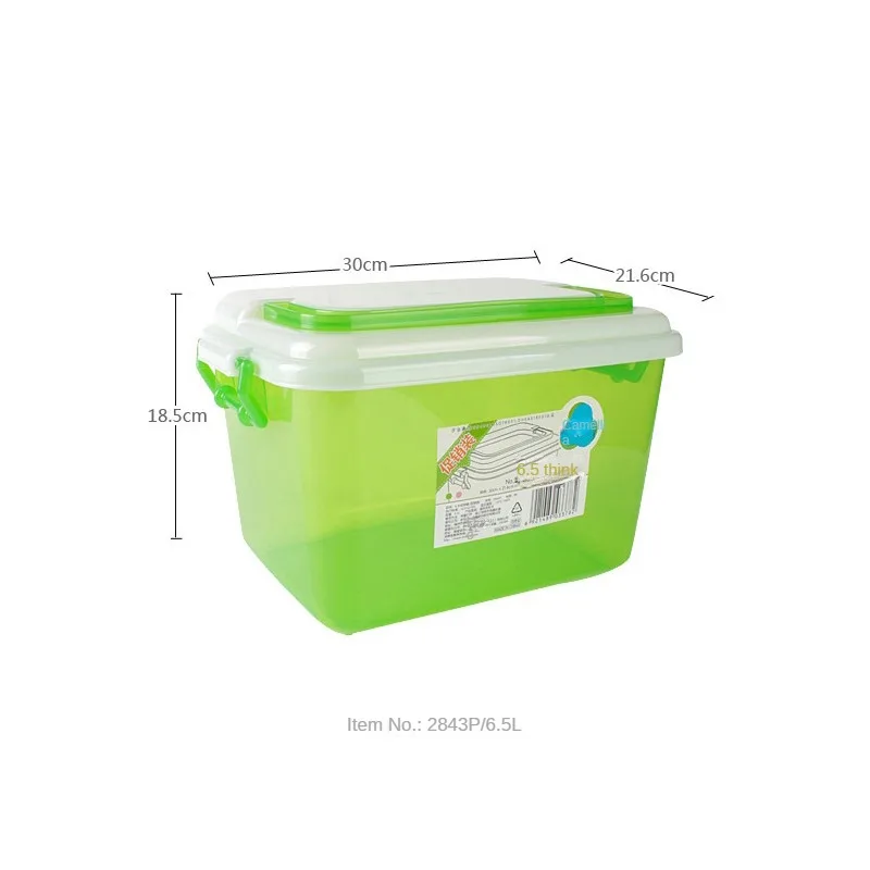 Portable Plastic Toy Storage Box for Building Block Sorting