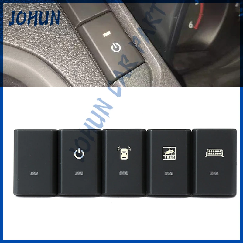 

1 шт., синий светодиодный светильник мощности DRL, передняя противотуманная фара, кнопка переключения обогрева рулевого колеса для Ford Transit 2017-2021, новинка