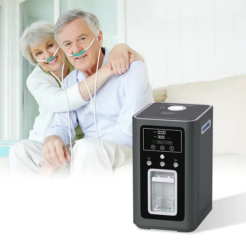 Lixes 600ml/min hydrogen generator High-concentration three-hole  hydrogen generator for two people