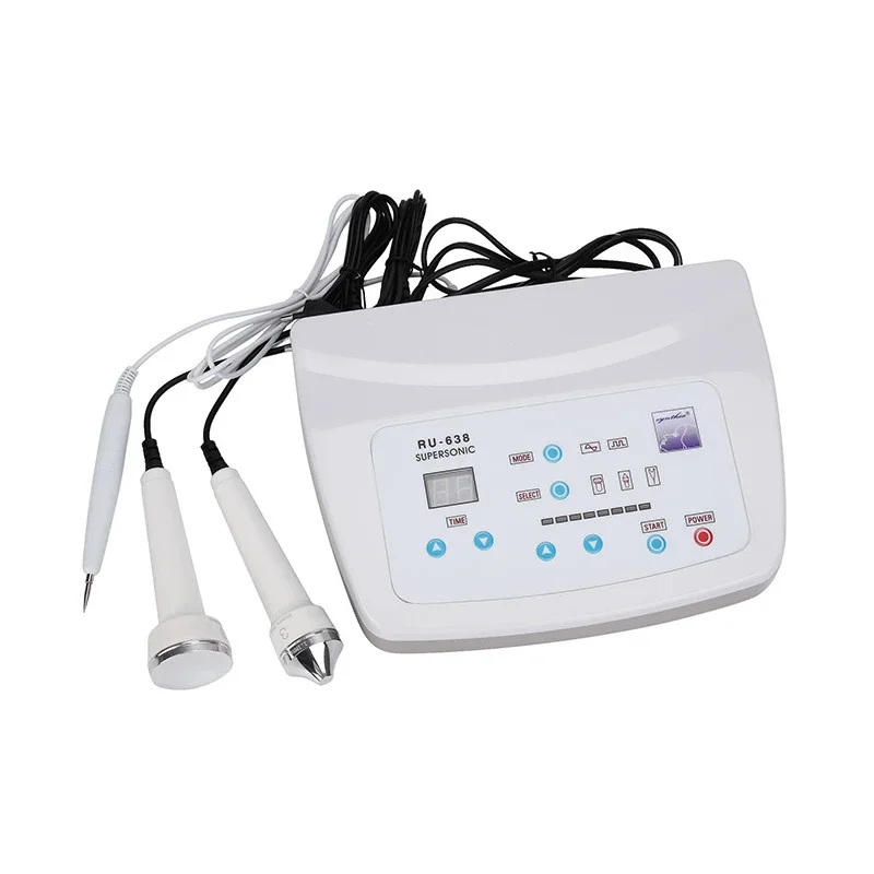 Ultrasonic Facial Massager Anti Aging Face Skin Lift Freckle Spot Tattoo Removal 1Mhz Ultrasound 3in1 หรือ 2in1 อุปกรณ์สปาความงาม