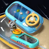 Toddler Racing Car Steering Wheel Toys Musical Electronic Adventure Game Simulated Driving Interactive Toy Gift for Kids Baby