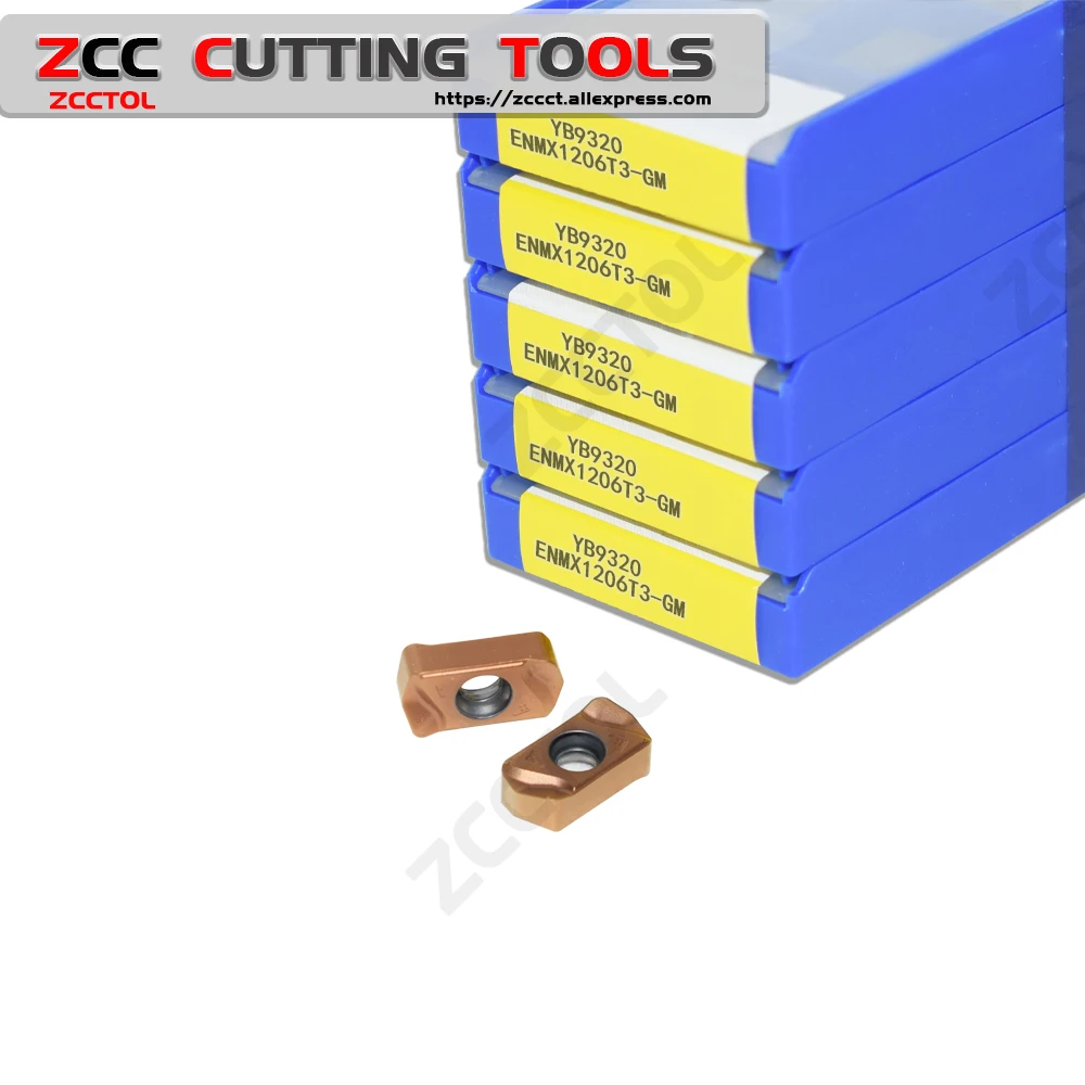 ZCC Milling Insert ENMX1206T3-GM ENMX 1206T3 GM P20M P20T YB9320 Analogue product of LNMU0303
