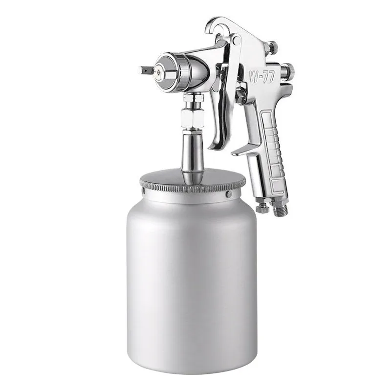 For W-71 Automotive Furniture Wood High Atomization Paint Spray Gun 77 Large Diameter Sheet Metal