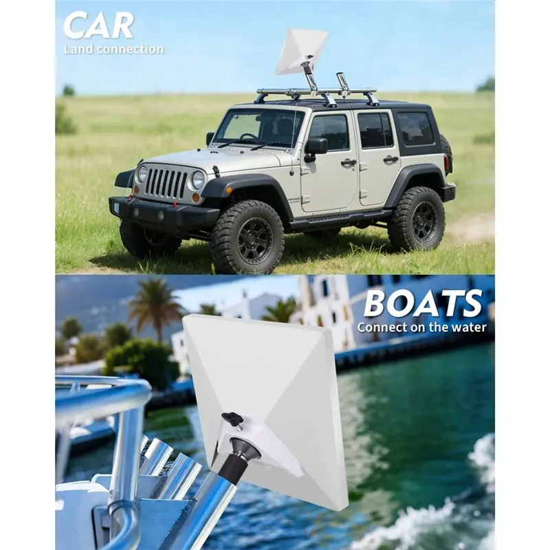 For Starlink Mini Antenna Mount With Pipe Adapter SPX-04176000-501 Rod Holder For Boat Yacht Sailboat RV