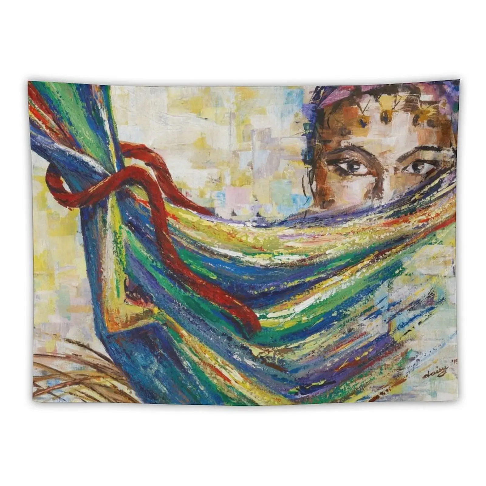 Rahab's Thread of Redemption by Daisy Tapestry Room Decoration Accessories Home Decorating