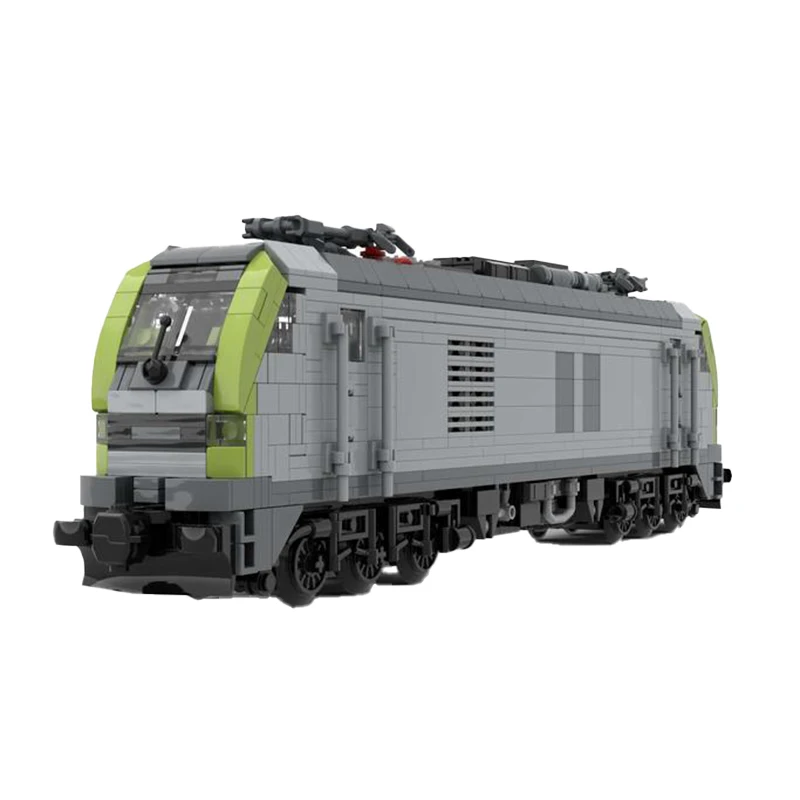 MOC Transport Series BR 159 — европейская версия для капитана поезда, строительные блоки, сборная модель, высокотехнологичные кирпичи, детские креативные игрушки