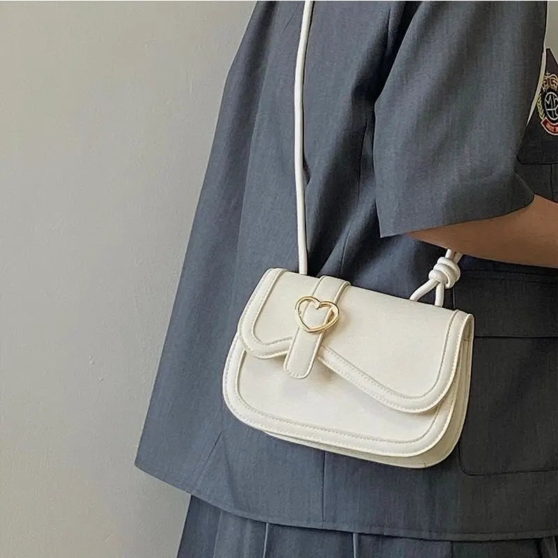 

A Niche Design Women's Bag Simple and Casual Versatile Caring Single Shoulder Diagonal Cross Small Bag