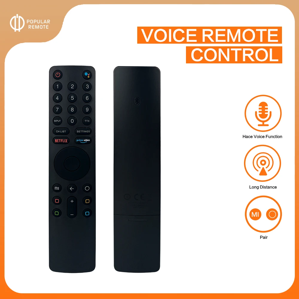 XMRM-010 Voice Remote Control for Xiaomi Mi TV 4S 4A Smart TV Replacement Remote Control for Xiaomi Mi 4S 4A Smart TV with voice