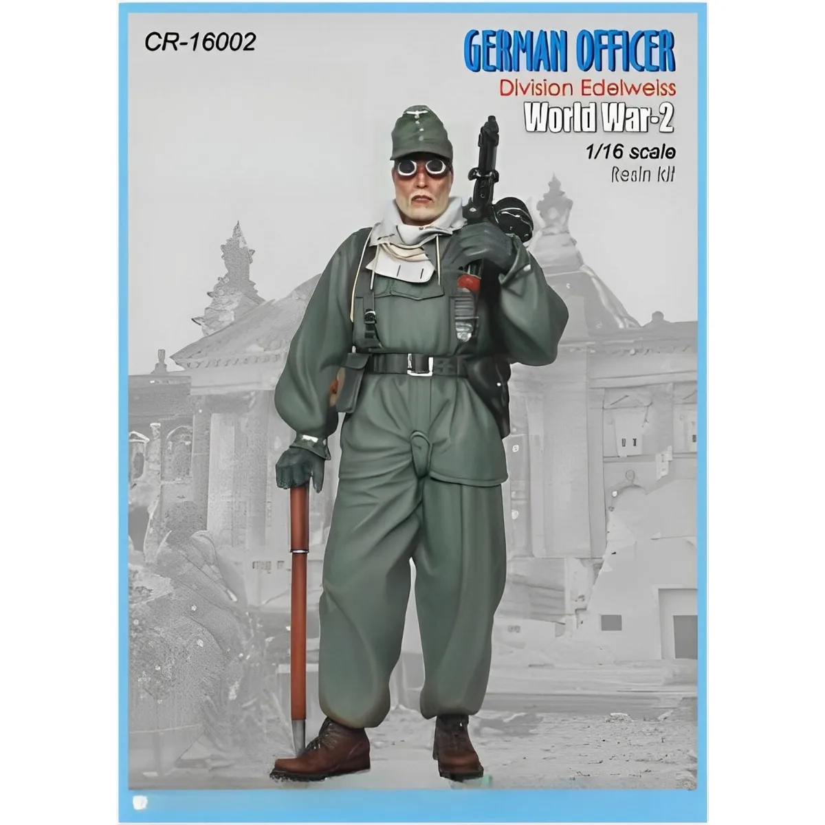

1/16 resin soldier model GK - German officer - unassembled and unpainted DIY kit 1156R