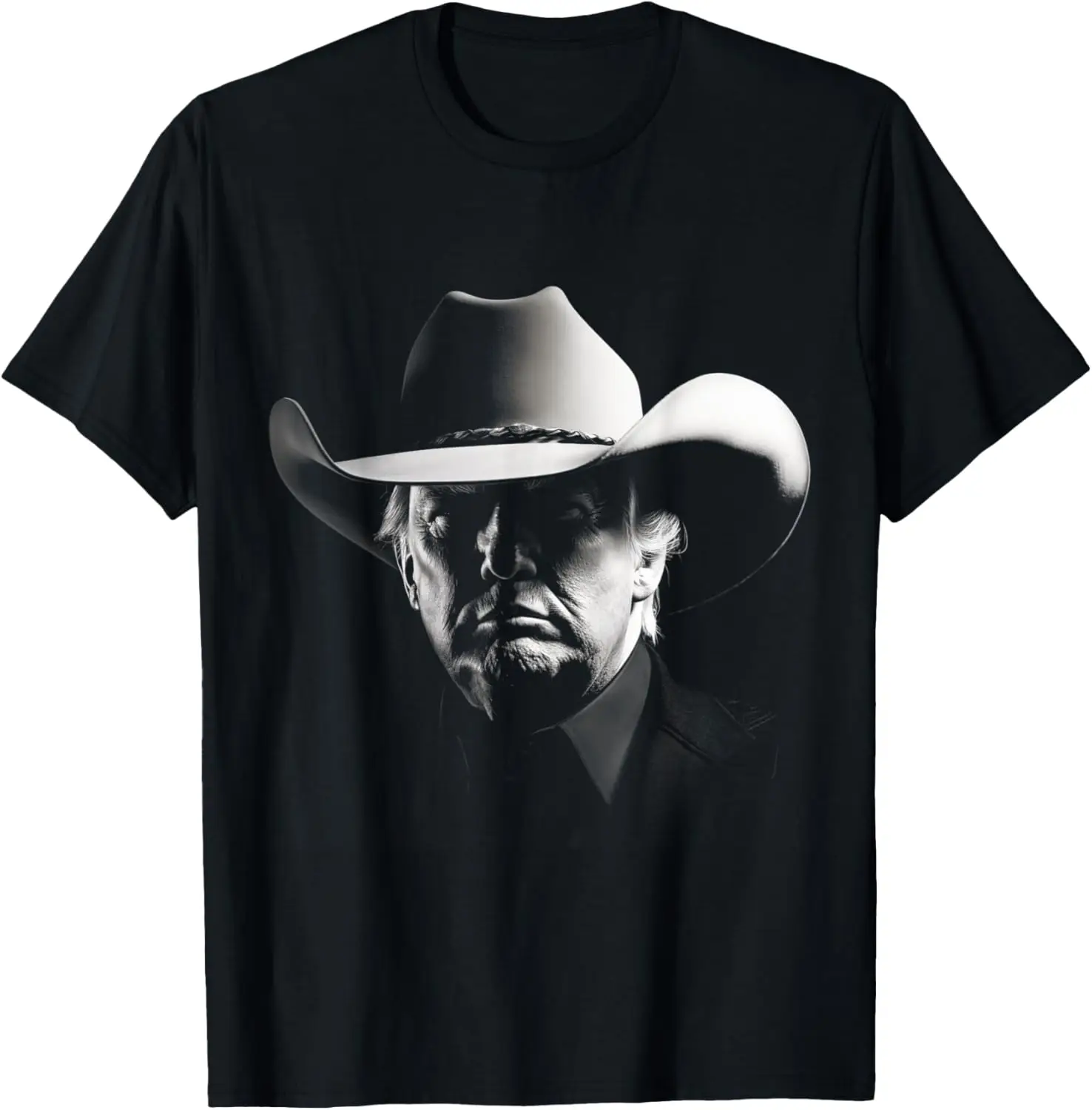 President Trump Head Cowboy USA 2024 Vote Election US MAGA T-Shirt