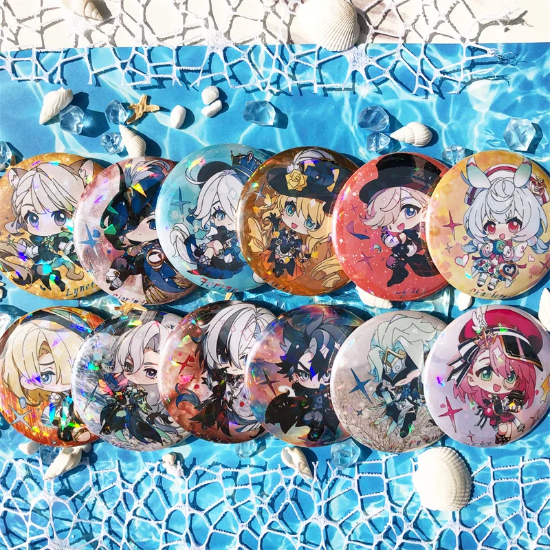 Брошь в стиле аниме