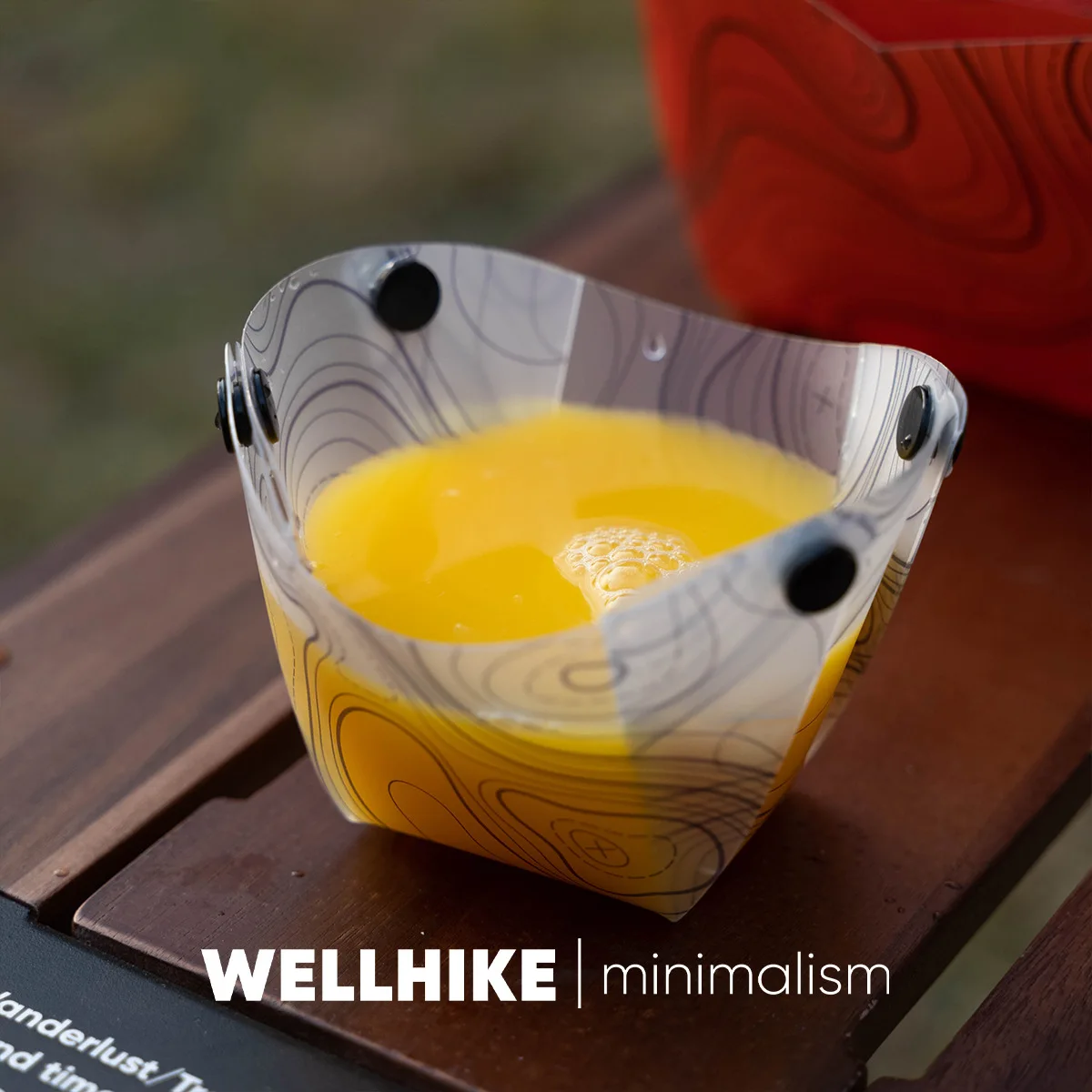 Outdoor ultra-light folding tableware portable bowl plate coffee filter funnel water cup multi-purpose combination cutlery set