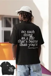 J Cole Dreamville Love Yourz Lyrics Graphic T Shirt Summer Fashion Short Sleeve T Shirts Men Women's Oversized Tshirt Streetwear