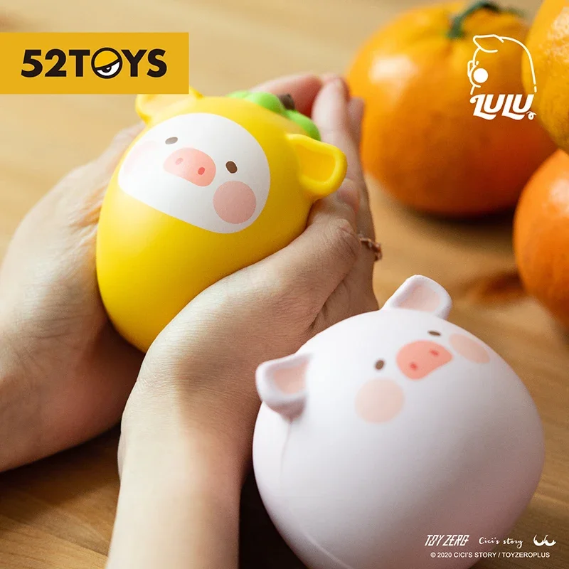 LuLu Pig Blind Box Toys Stress Ball Gift Toy Cute Antistress Ball Slow Rising Stress Relief Squeeze Relax Pressure Girls Gift