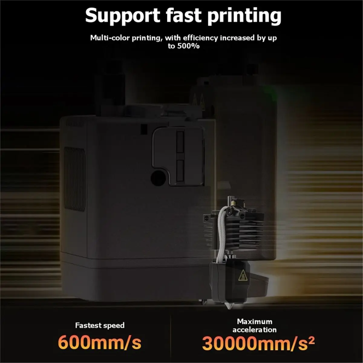 Extruder Hotend for C5/C5 Pro 0.4mm Wear Resistant Nozzle Integrated Print Head with Silicone Cleaning Brush