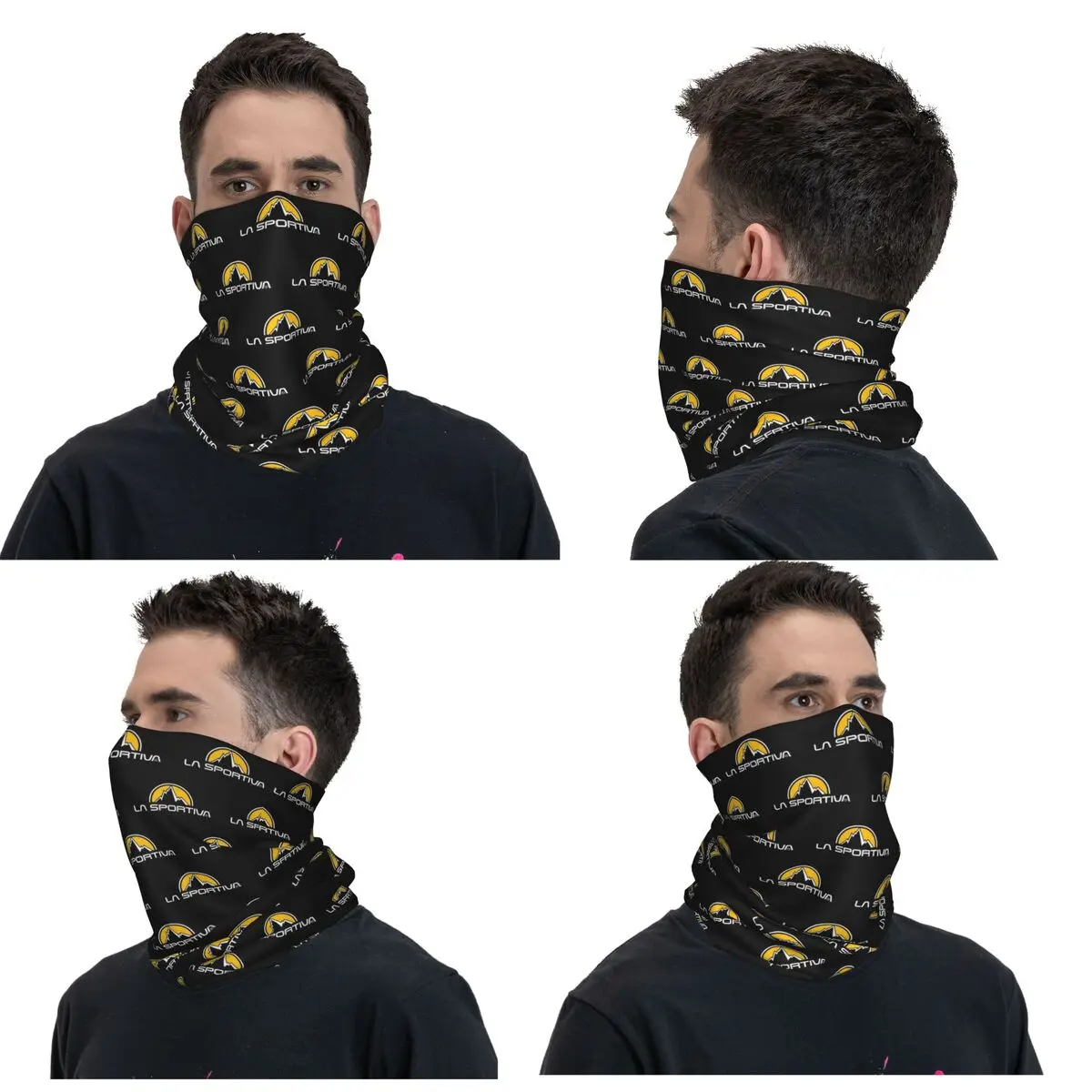 La Sportiva Merch Bandana Neck Cover Printed Mask Scarf Warm Headwear Running Unisex Adult Breathable