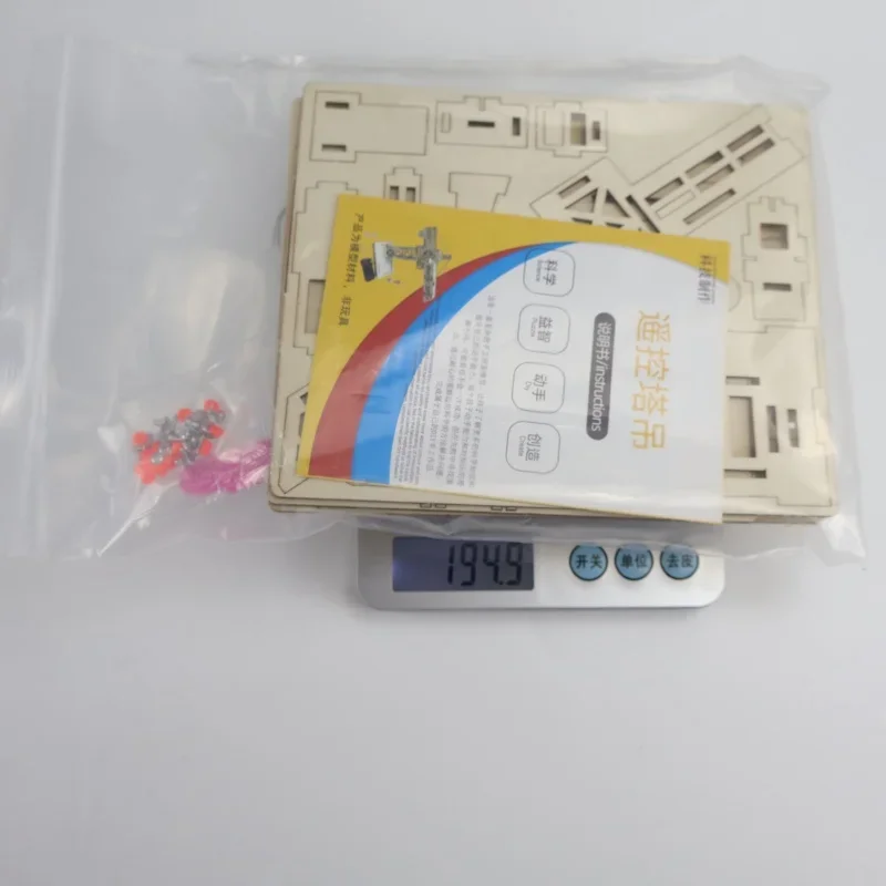 Remote Control Tower Crane Lifting Crane Diy Models & Building Toy Science &Education Model Toy For Children Gift Toy 1pcs 10pcs