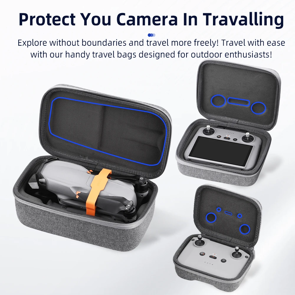

Hard Carrying Case For DJI AI 3S storage bag RC2 with screen remote control body Travel Organizer
