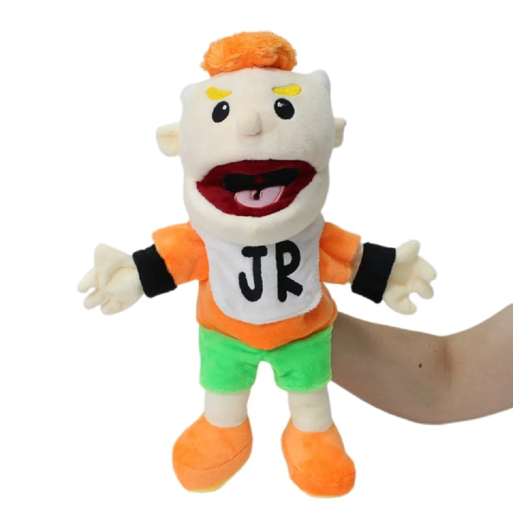 40cm Lalka Jeffy Marionetka Jeffy Ręczna Marionetka Sml Rodzina Marionetek Jeffy Prawdziwy Jeffy Zombie Chłopiec Marionetka Ręczna Miękka Zabawka Pluszowa Marionetka Feebee