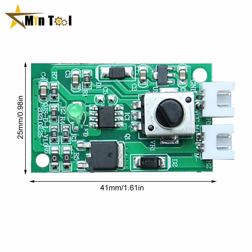 DC7-12V 10A  PWM Motor Controller Board Speed Motor Controller Module Power Supply Accessories