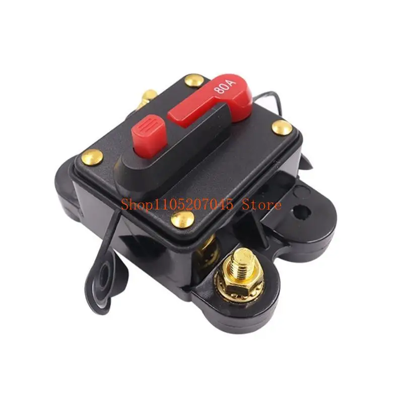 

37cd 30-300A AMP Circuit Breaker Dual Battery IP67 Waterproof 12V 24V Fuse Manual Reset Car Circuit Breaker