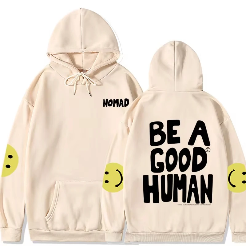 New JIMIN NOMAD BE A GOOD HUMAN Hoodie KPOP Sweatshirt Fashion Pullover Hooded Jimin Clothes JIMIN Merch