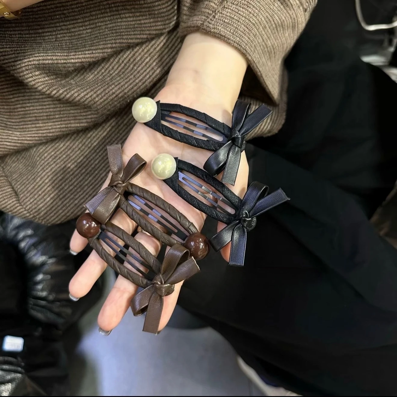 

Супер фея, милая заколка для волос для девочек, лента с жемчужным бантом, милая боковая пара, зажим для челки, зажим для костюма, головной убор