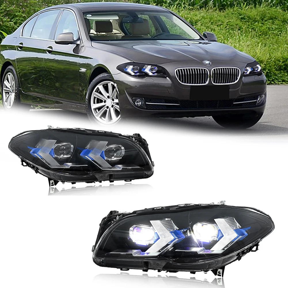 

LED HeadLights for BMW 5 series F10 F18 10-17 hot style led DRL Car head lamp Assembly Signal Auto Accessories Modified Lamp