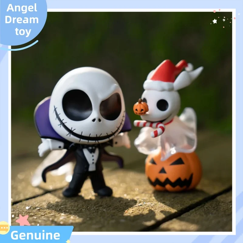 

Genuine In Stock Hottoys Christmas Eve Scare 2 Blind Box Collection Figurines Desktop Ornaments Trendy Toys Halloween Gifts
