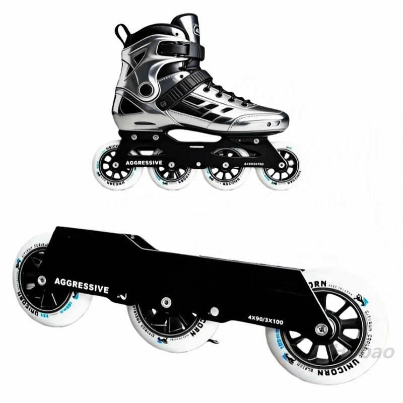 5*76mm Roller Skate Rack 4*90mm/3*100mm 4*100/3*110mm Speed Skating Skates Base Frame Bracket