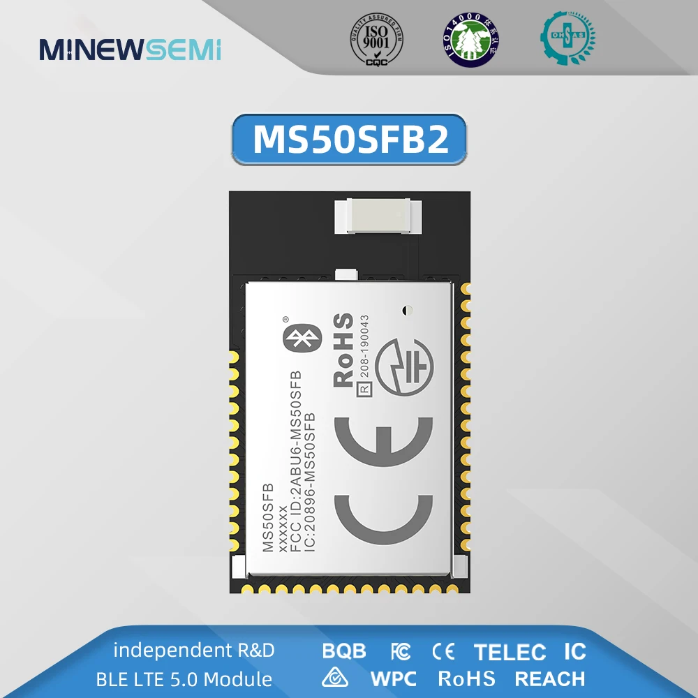 

High Quality Cost Effective Nordic nRF52810 Bluetooth Low Energy 5.0 Module with ANT+