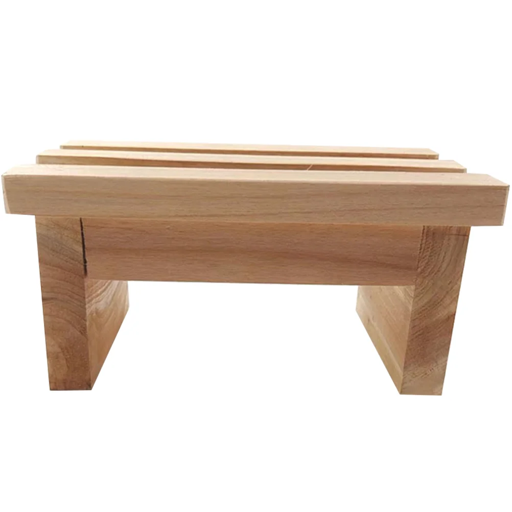 Orinal de madera para niños pequeños, taburete bajo para el hogar, banco pequeño sólido, Ayuda de cocina para pies, 2300x1300x1100cm