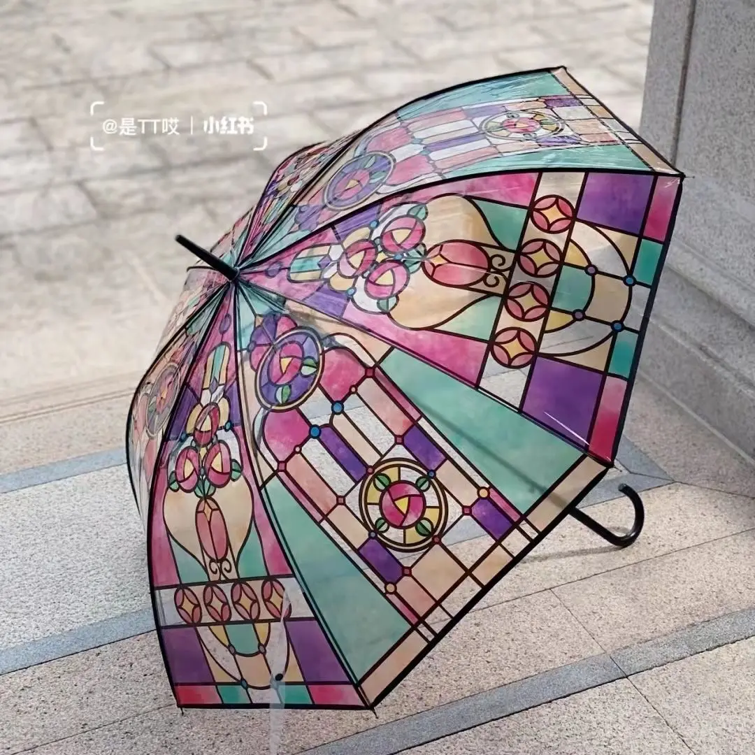 зонт витраж/stained glass umbrella