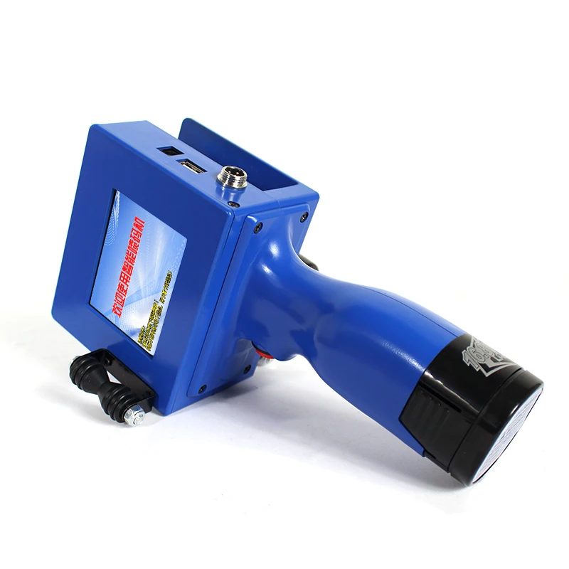 For S790 Portable Handheld Inkjet Printer Barcode QR Glass Bottle Expiry Batch Date Code Printing Machine