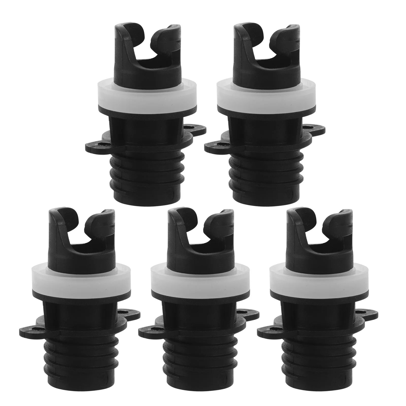 

5Pcs Inflatable Sup Pump Adapter Complete Set for Daily Use Replacement Needs High Pressure Resistance Inflatable Boat Kayak