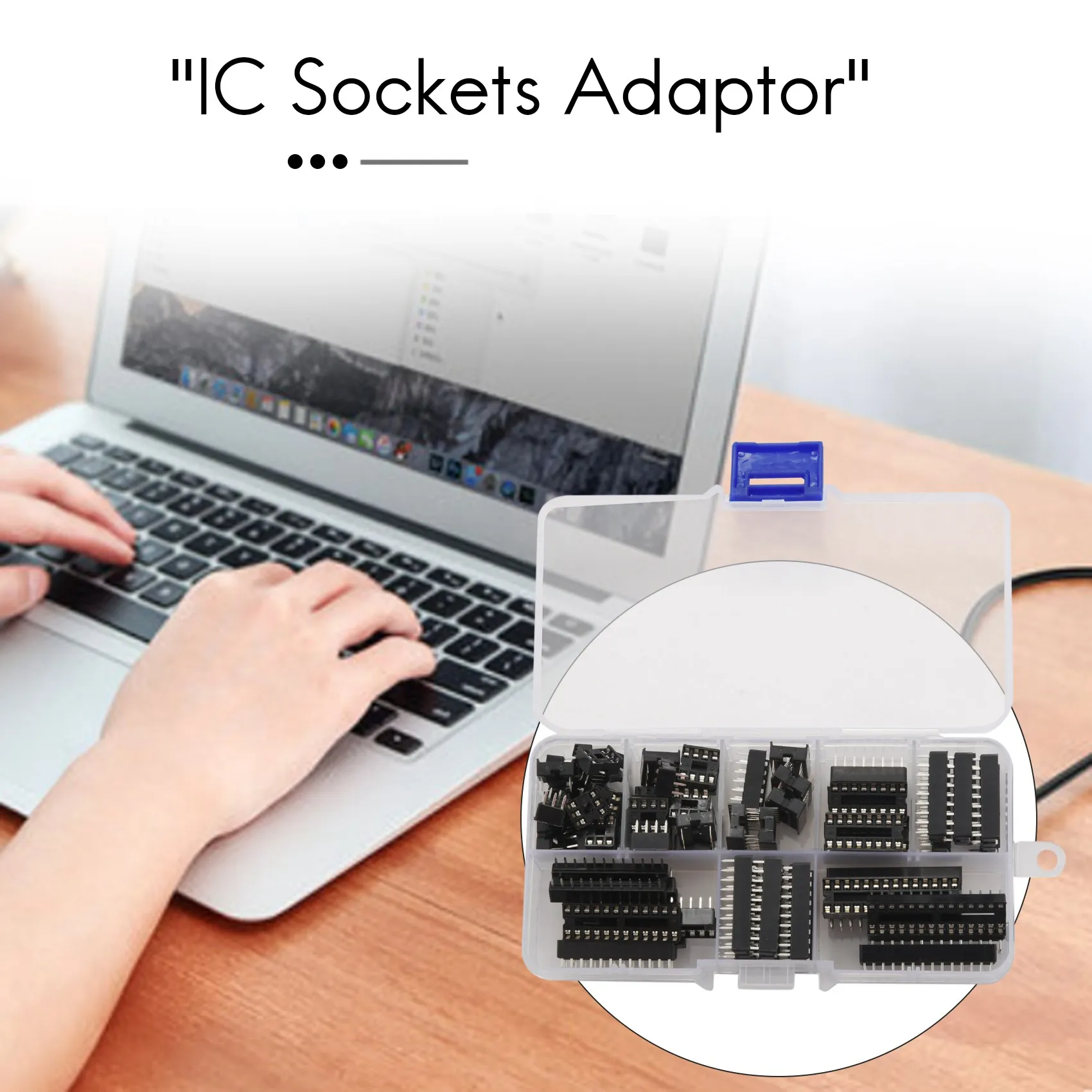 

M51K_66Pcs DIP IC Sockets Adaptor Solder Type Kit for arduino PCB