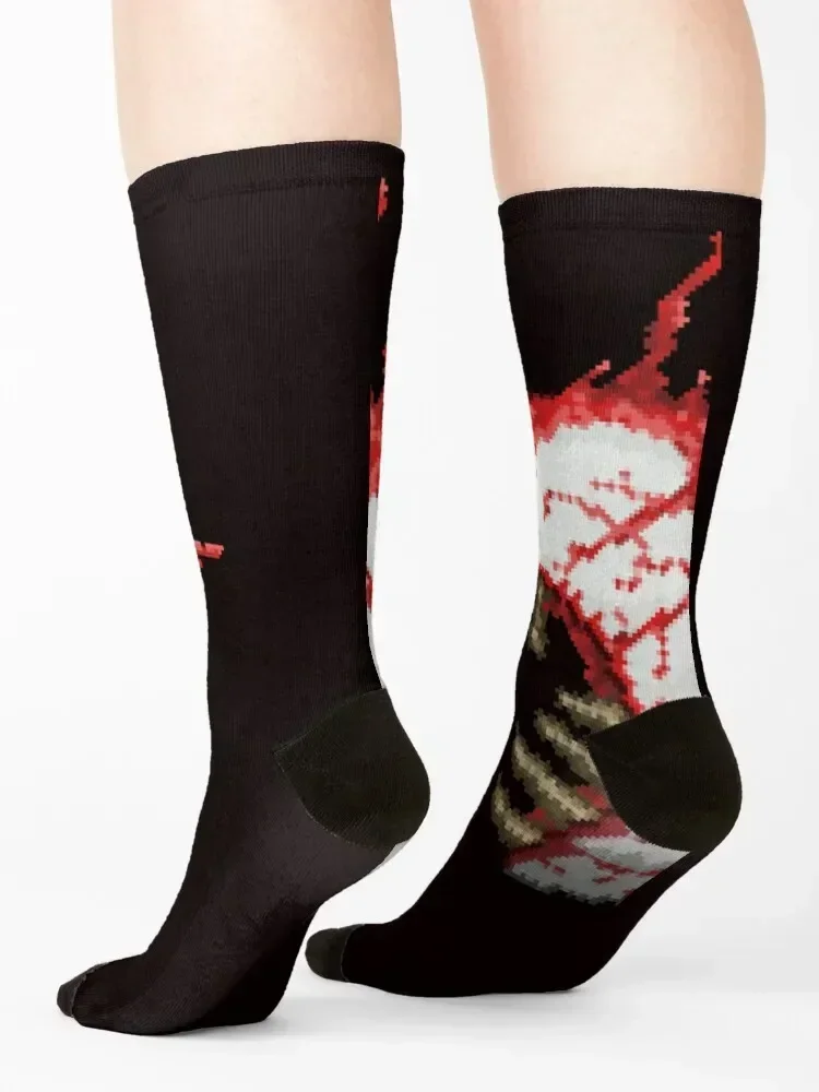 Terraria Eye of Cthulhu Socks moving stockings bright garter tennis Running Mens Socks Women's