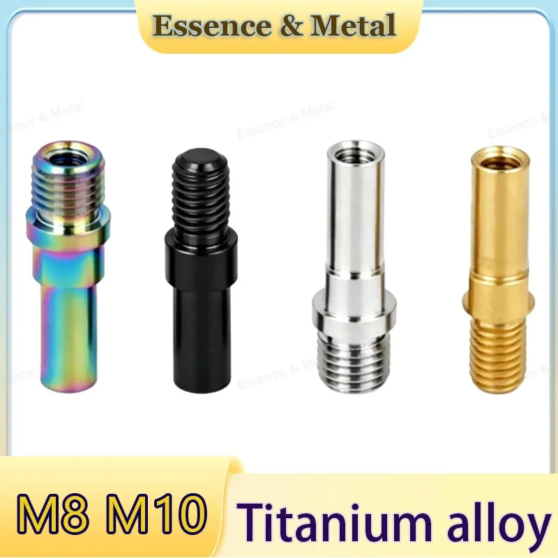 1-4PCS Titanium Alloy V Brake Base Bolt M8 M10 Pitch 1.25mm V Brake Bracket Stud Bicycle/Mountain Bike Repair Screw Accessories