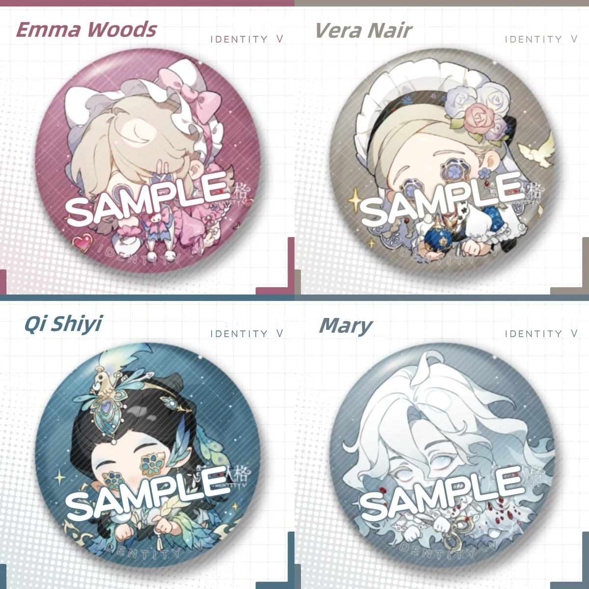 بروش أنيمي كوسبلاي كارتون ، تشي شيي ، جوسيف ، إيما ، الغابة ، اليدرا ، ناير ، دبوس لطيف ، شارة هدية غير لامعة ، مجوهرات ، جديدة ، 75 *