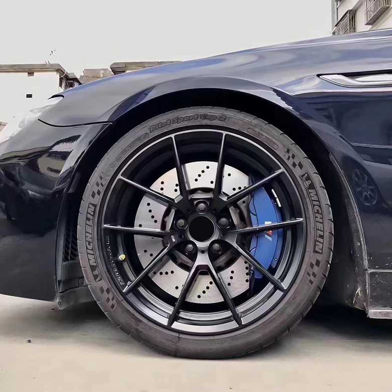 5x112 19 20 حافة السيارة عجلات مزورة 5x120 عجلات سبيكة M الأداء 763 متر نمط F87 M2 M3 F80 M4 E90 1 2 3 5 سلسلة CS F82