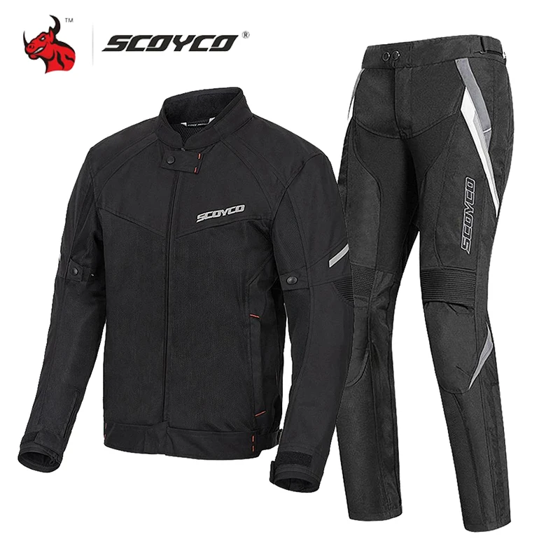 

SCOYCO Motorcycle Jacket Summer Motorbike Riding Protective Coat Motorcyclist Safety Clothing Men Women CE Certified Protectors