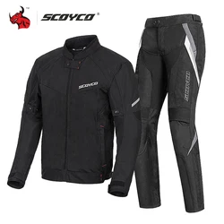 SCOYCO Motorcycle Jacket Summer Motorbike Riding Protective Coat Motorcyclist Safety Clothing Men Women CE Certified Protectors
