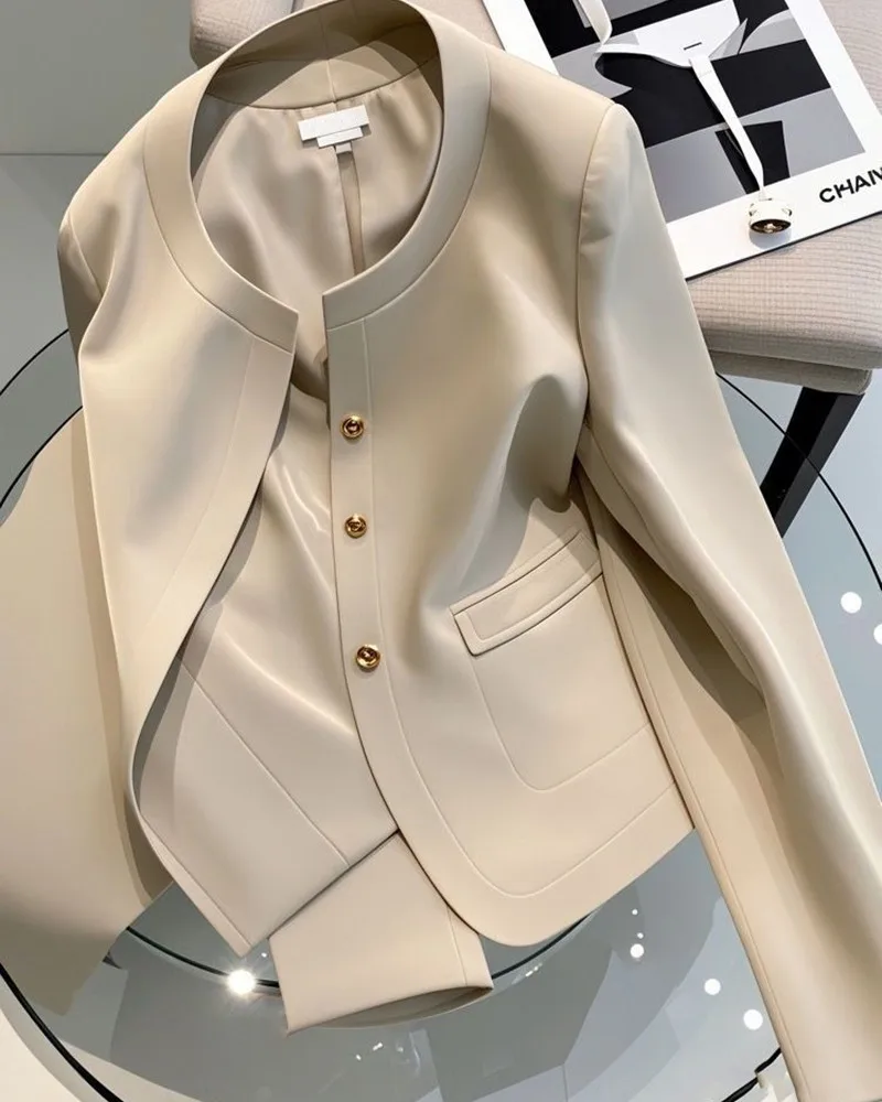 Petit costume de Style Noble français pour femmes, manteau de banlieue très beau, élégant et à la mode, nouvelle collection 2025