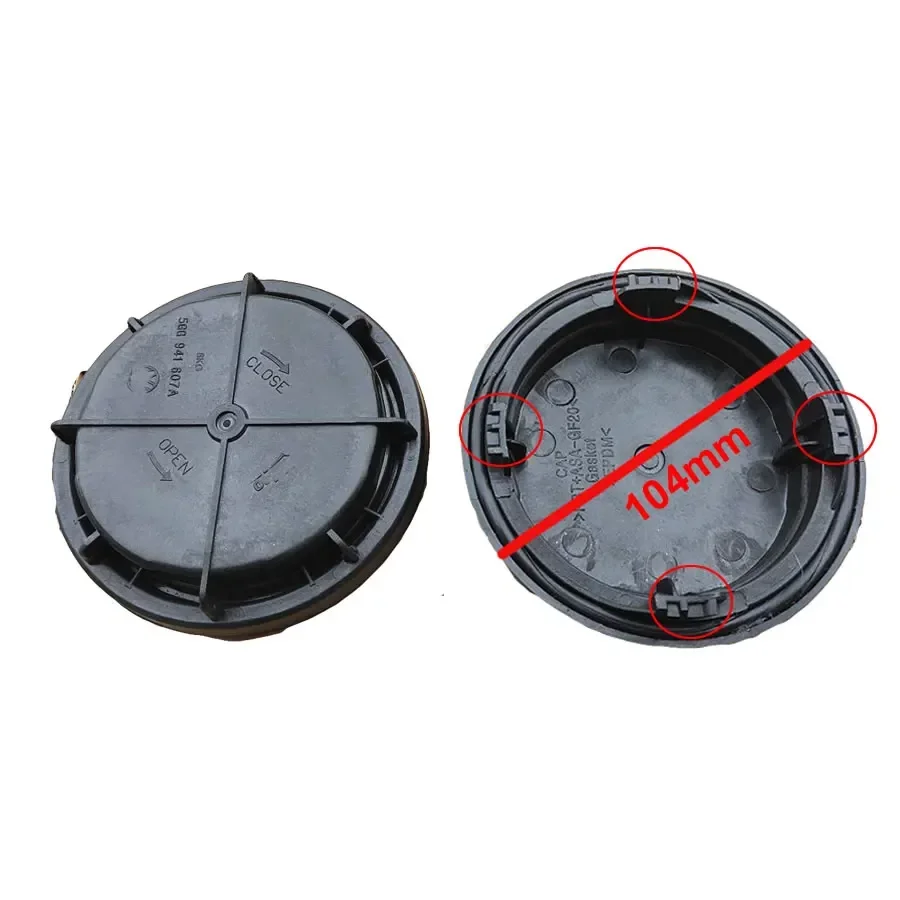 For Volkswagen VW Golf 7 Low Beam Light Dust Cover Waterproof Dustproof Headlight Rear Shell Lid Lamp Access Cap 104mm