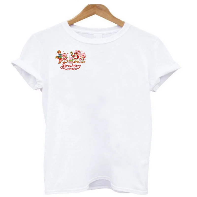 Erdbeere Shortcake Eisen auf Patches Bügelanwendungen für Kleidung Wärme Thermotransfer T-Shirt Aufkleber Zubehör individuell – Detail 11