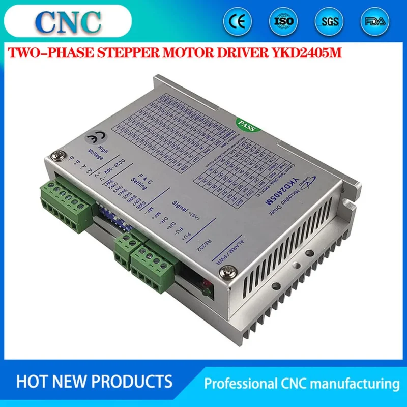 Origin YAKO 32 Bit DSP Digital YKD2405M 2 Phase Step Drive DC20-50V 4.0A Driver For 42-86Mm Flange Stepper Motor view 6